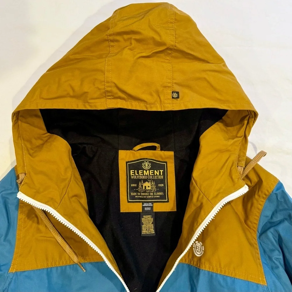 Elements Alder Light 2 Tones Jacket Mens Medium Snowboarding Skiing Winter Coat